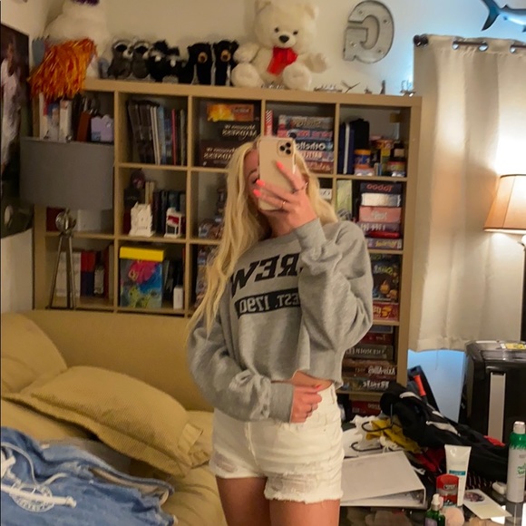 Brandy Melville cropped grey jacket - Picture 4 of 4